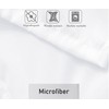 Linen Home Extra Deep Frilled Fitted Valance Sheet Double Bed