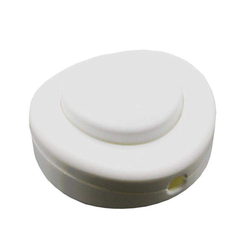 Foot Pedal Switch White + Ferrules + Connection Terminals for