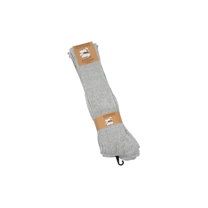 lavendel Norwegian Men's Knee Socks with Soft Plush Sole, 3