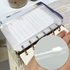 6 Pcs A6 Plastic Zipper Budget Binder Pockets,A6 Size 6Hole