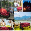 Folding Portable Large Sturdy Picnic Wagon Carts, Utility Grocery Shopping