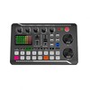 Live Sound Card, Mini Sound Mixer Board with 16 Effects