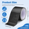 Huakaile Black Tent Repair Tape, 25 Ft x 3" Waterproof