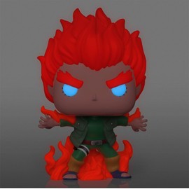 Funko Pop! Naruto: Shippuden - Might Guy (Eight Inner Gates) Glow in The Dark