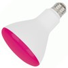Halco Lighting Technologies BR30FL8/PNK/LED BR30 8W Pink Dimmable E26 ProLED