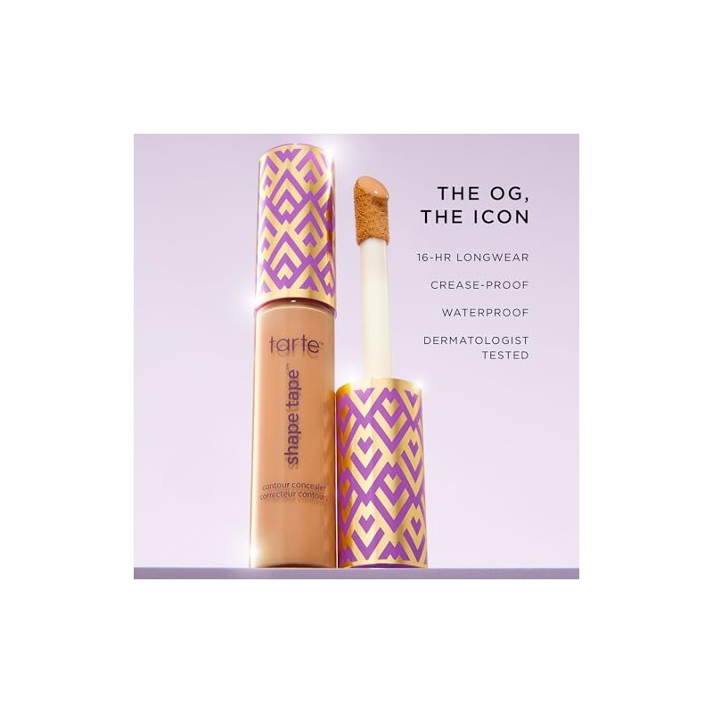 tarte tarte shape tape full-coverage concealer - 57S rich sand