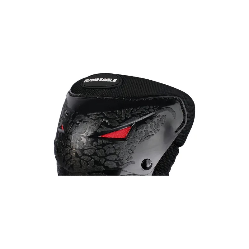Set Protecciones Flying Eagle Lobster Negro XL Patinaje Skate Adultos