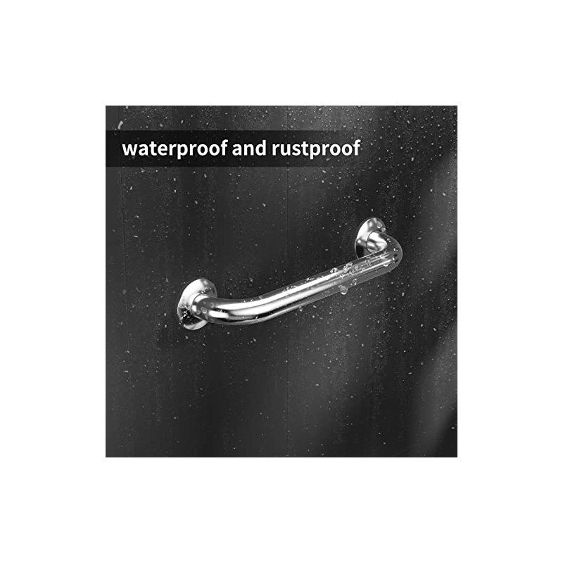 Gotega Shower Grab Bar 2 Pack,Stainless Steel Bathroom Grab Bar