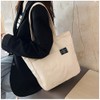 deoway Tote Bag, Canvas Tote Bag, A4, Large Capacity, Shoulder