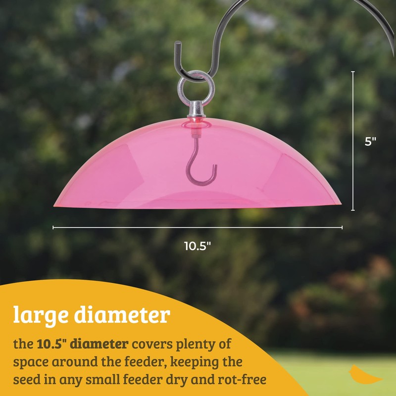 Birds Choice BLUE DOME Protective Dome, Protective Cover for Hanging