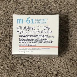 m-61 Vitablast C 15% Eye Concentrate 15 ml .5 fl oz Full Size NIB Sealed