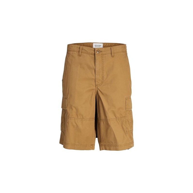 JACK & JONES Men's Jpstcole Jjcampaign Short Cargo Shorts, Otter