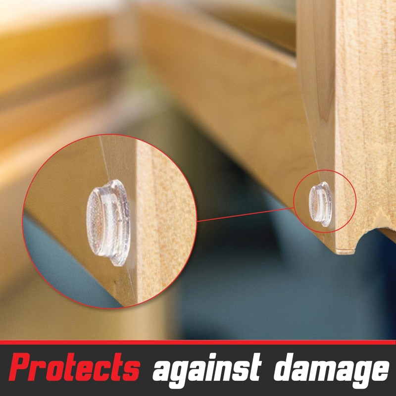 Self Adhesive Bumpers - 1/2” Diameter - 100 pcs -