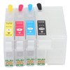 4 Colors Ink Cartridge with Permanent Chip Printer Refill Ink