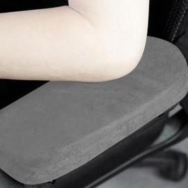 메모리 사무실 의자 팔걸이 코튼 팔걸이 PP 필링 부드러운 패드 쿠션 패드 Memory Office Chair Armrest Cotton Armrest PP Filling Soft Pad Cushion Pad [Grey]