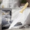 Astercook Knife Set Block and Sharpener 15 Pcs German Stainless