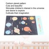 10pcs Children Cartoon Cute Solar System Poster Home School Planet