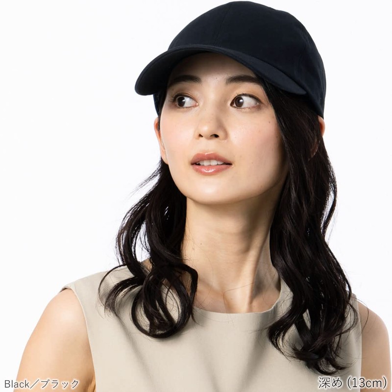 QUEENHEAD Men's Women's Spring Summer Baseball Cap, Deep, Fully Blackout,