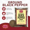 Ground Black Pepper Powder 14 Ounce Bag - Table Grind