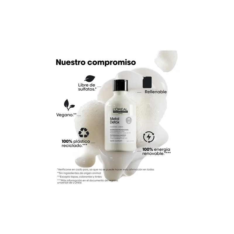 Shampoo L'oréal Professionnel Metal Detox 300ml