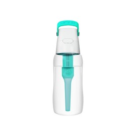 Dafi Filter Bottle Solid | Colour Turquoise 0.5 L | Eliminates Chlorine Taste and Odour, Use at Home During Training, in the Gym
