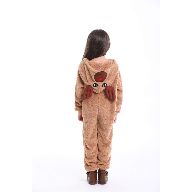 Pijama de una pieza para niños, de Cuteshower, Caqui, 10-12