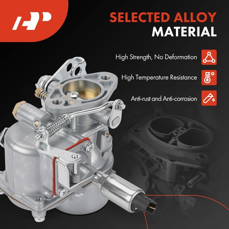 A-Premium 1 Barrel Carburetor Compatible with Volkswagen Beetle 1965-1970, Campmobile