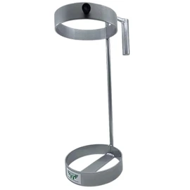 FWF Oxygen Rack for Stryker Hospital BEDS Holds 1 (D OR E Style) Cylinder Diameter 4.3" Made in USA