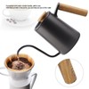 600ml Fashion Stainless Steel Handle Drip Coffee Pot Long Gooseneck