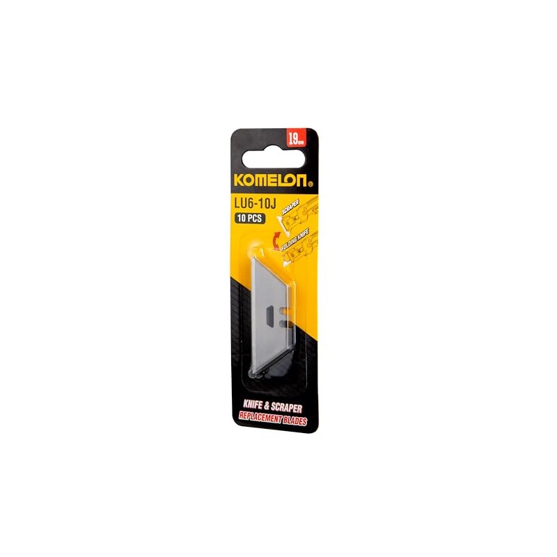 Komelon Knife & Scrapper Replacement Blades, 10 Count (Pack of