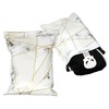 10x13, 14x17 Inch 100 Pack Marble Tile Poly Mailers, Mosaic