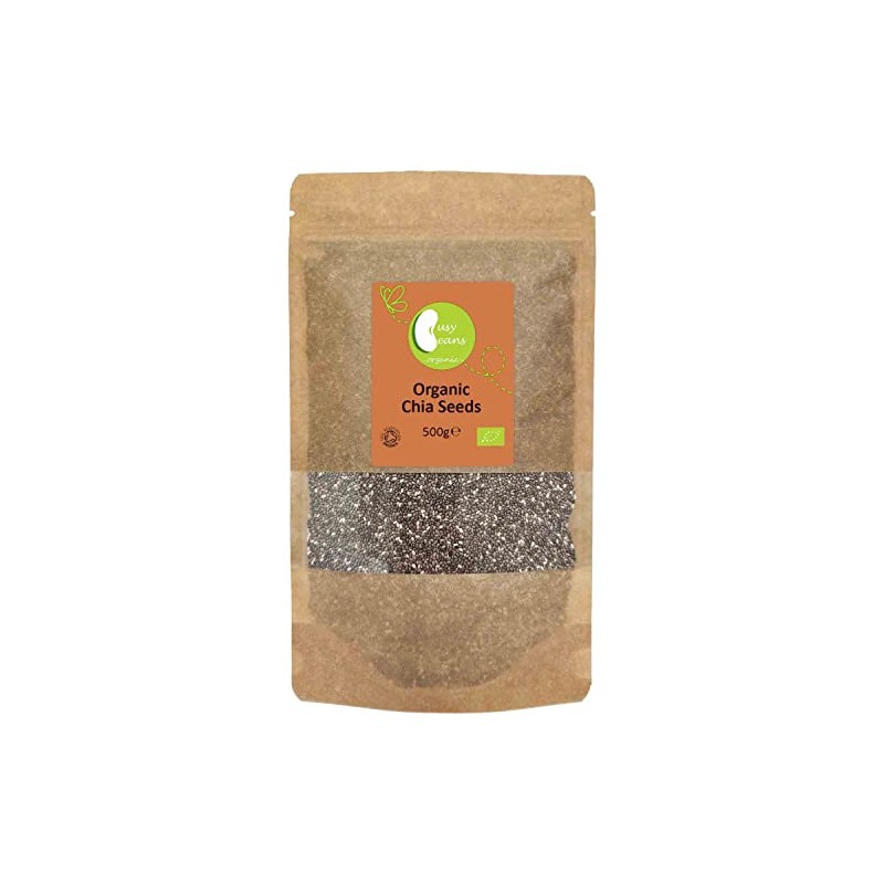 Organic Chia Seeds - Certified Organic - by Busy Beans
