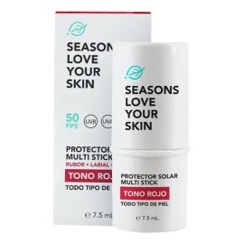 Multi Stick Fps50 Rubor Labial Sombra Rojo 7.5g Seasons