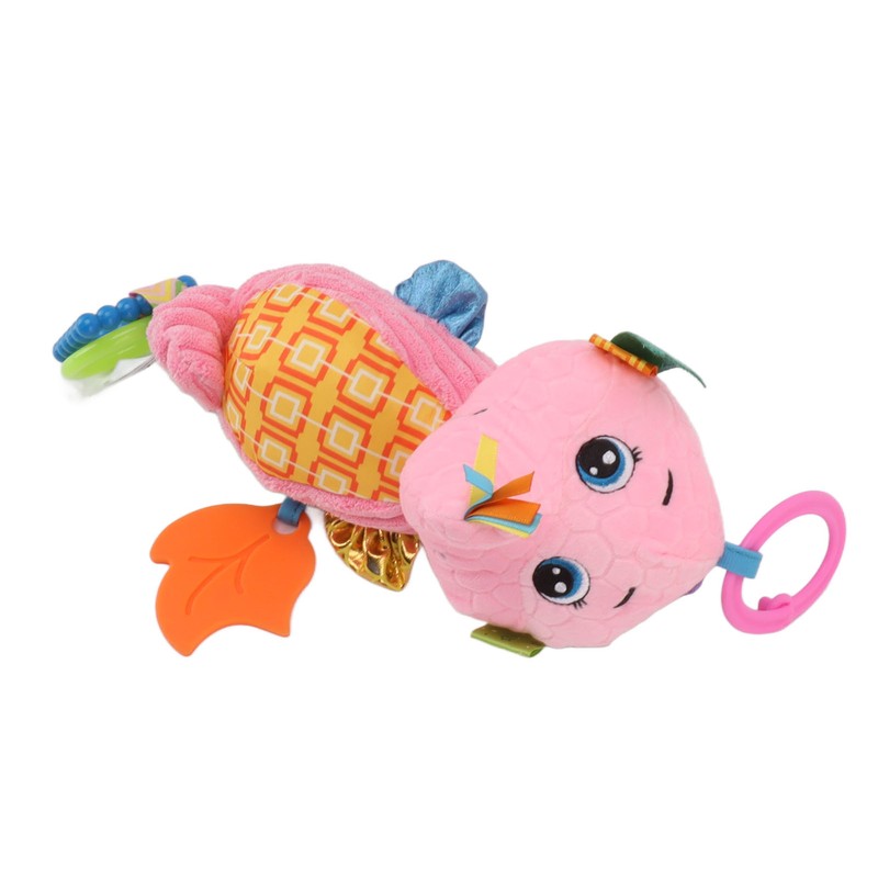 Stuffed Hanging Rattle Doll Soft Sea Horse Cartoon Hanging Plush