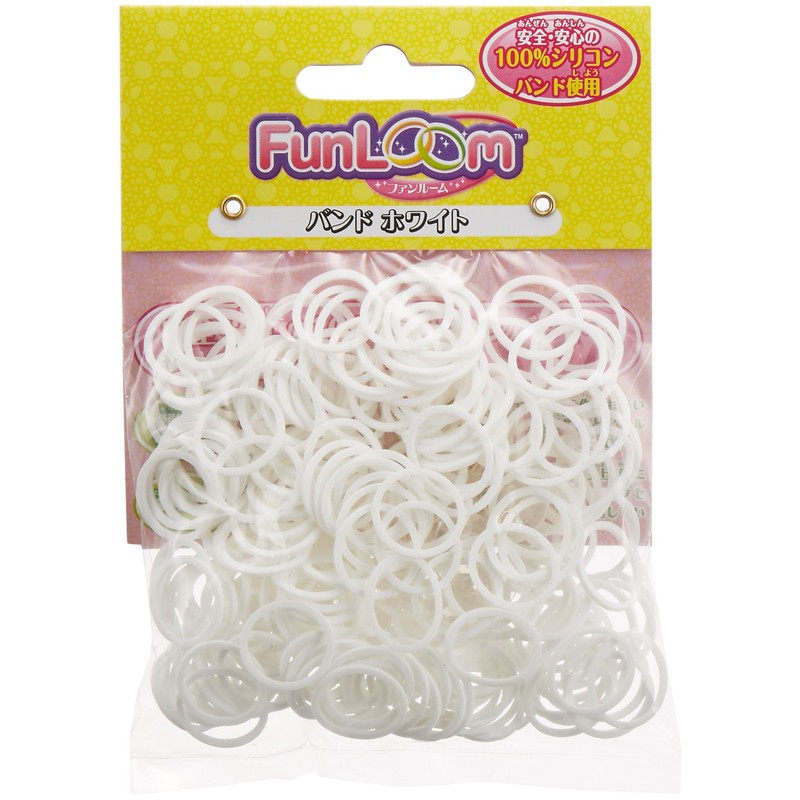 Fan Room silicon band solid white