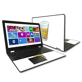 MightySkins Skin Compatible with Lenovo Flex 3 15" – Beer Lover | Protective, Durable, and Unique Vinyl Decal wrap Cover | Easy to Apply, Remove, and Change Styles | Made in The USA