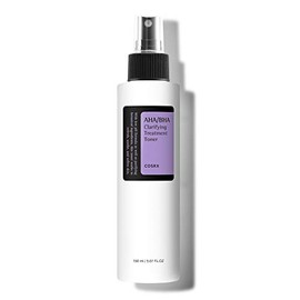 COSRX Tónico Facial AHA/BHA Clarificante - Toner Exfoliante Suave con Ácido Glicólico y Betaína Salicilato, Refina Poros y Mejora Textura de la Piel, 