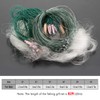 Lixada 25m 3 Layers Monofilament Fishing Fish Gill Net with