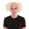 Bald old men Style Wig | Bald Cap White Wig