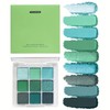 Eyeshadow Eyeshadow Palette with 9 Colors Matte and Glitter, Waterproof