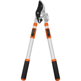 Zenport LRT10-3PK of Loppers, Ratchet Bypass Lopper, 2-Inch Cut, Telescopic 31-Inch to 43-Inch, 3-Pack