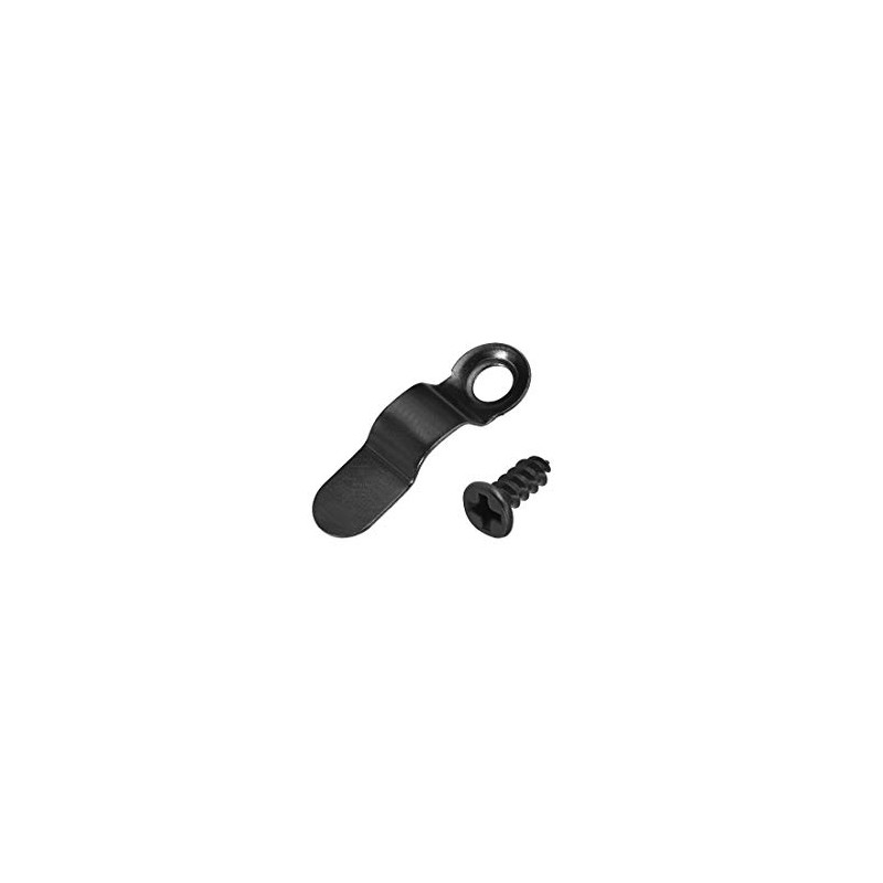 uxcell Frame Turn Button, 9/10" Metal Bow Shape with Screws