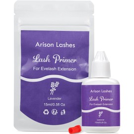 Eyelash Extension primer 15 ml, for increased adhesion, better retention, professional, clear, semi-permanent eyelash extension(Lavender)