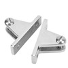 2pcs Bimini Top 90° Deck Hinge 316 Stainless Steel Heavy