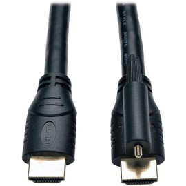 Tripp Lite P569-015-LOCK Cable HDMI de Alta Velocidad con Ethernet y Conector de Bloqueo, UHD 4K x 2K, 24 AWG, 4.57 m