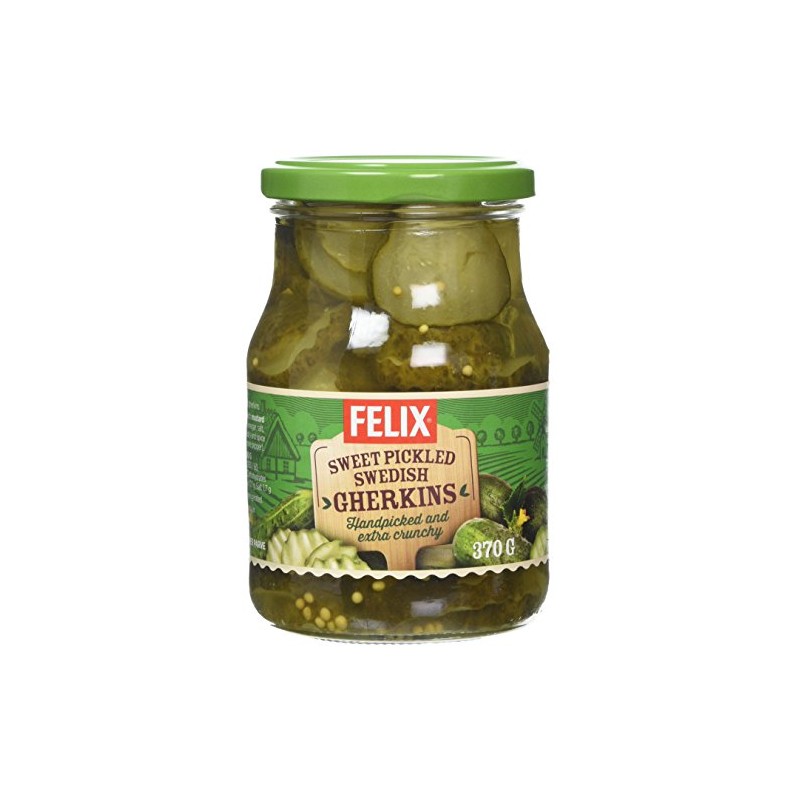 Felix Smorgasgurka Pickled Gherkins, 370 g