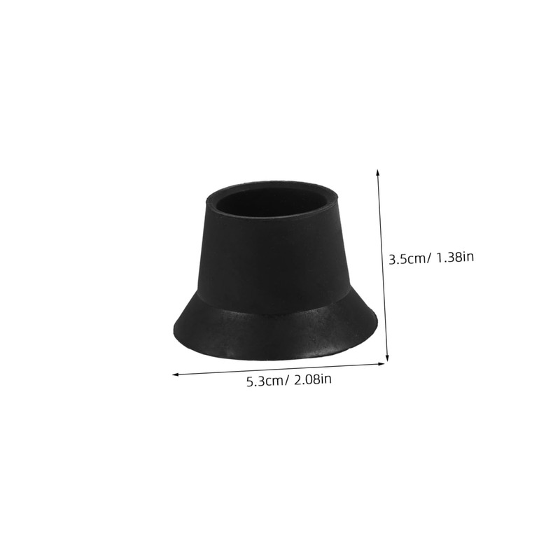 Abaodam 4pcs Small Trampoline Covers Rubber Feet Caps Durable Non