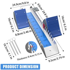 Supvision Multi-Function Lightning Starting Block Sprinter Pedals 6 Angle Adjustable Sprinters Track and Field Aluminum Suitable for Plastic Runway Cinder Track
