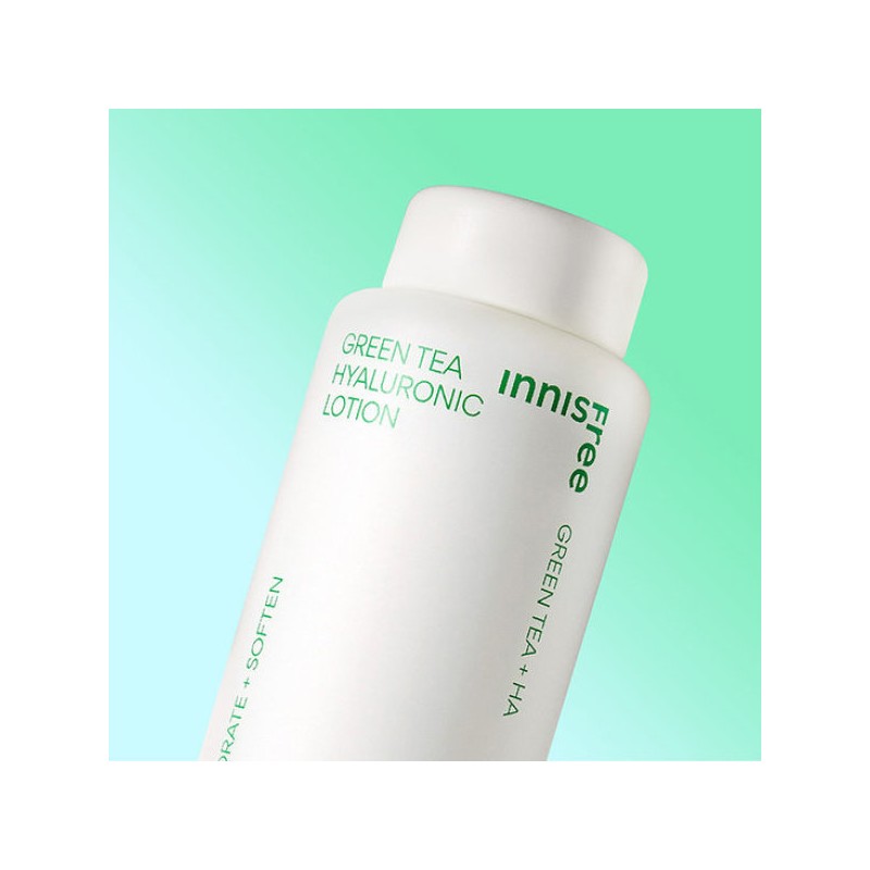 Innisfree 이니스프리 그린티 히알루론산 로션 170mL Innisfree Green Tea Hyaluronic