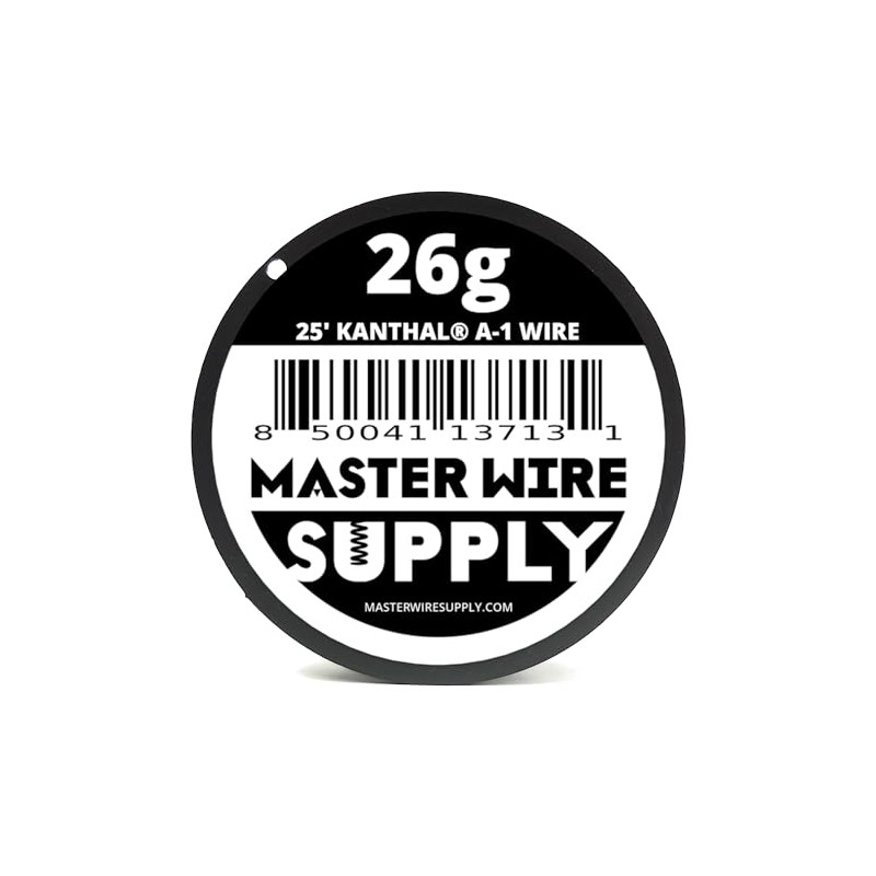 Kanthal A1-25' - 26 Gauge Wire - 25ft - 0.40mm
